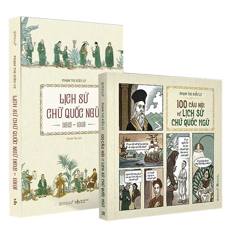 Bộ 2 cuốn gồm: "Lịch sử chữ Quốc ngữ (1615-1919)" và "100 câu hỏi về Lịch sử chữ Quốc ngữ"